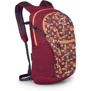 Osprey Daylite Plus Commuter Backpack – Everyday Pack with Laptop Sleeve, Bottle Pockets, and Extra Storage, Fuzzy Window Print/Torrent Blue(Liquify Print/Kakio Pink)