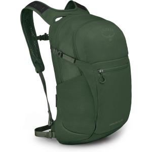 Osprey Daylite Plus Commuter Backpack – Everyday Pack with Laptop Sleeve, Bottle Pockets, and Extra Storage, Fuzzy Window Print/Torrent Blue(Seaweed Green – Amazon Exclusive)