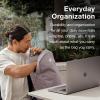 Osprey Arcane Large Day Commuter Backpack – Everyday Bag with Laptop Sleeve & Bottle Pocket, Nirvana Blue Heather(Moss Green Heather)