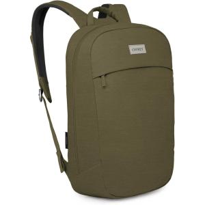 Osprey Arcane Large Day Commuter Backpack – Everyday Bag with Laptop Sleeve & Bottle Pocket, Nirvana Blue Heather(Moss Green Heather)
